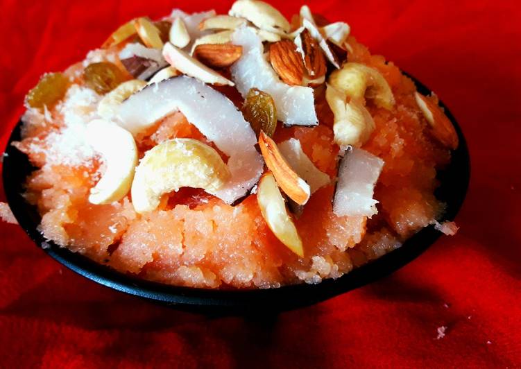 Recipe of Perfect Suji halwa