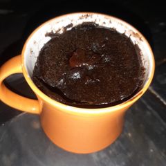 A picture of Choco lava cup cake.
