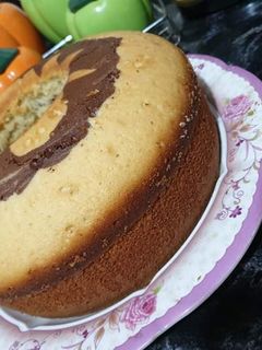 صورة لوصفة كيكه الطفولة الجميلة