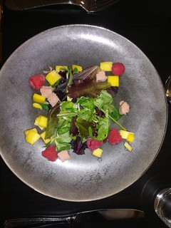Una foto de Ensalada de moras