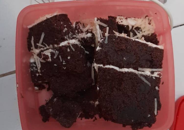 How to Make Perfect Brownies kukus ketan hitam