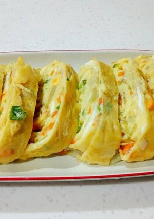 Foto resep Omlet telur simple