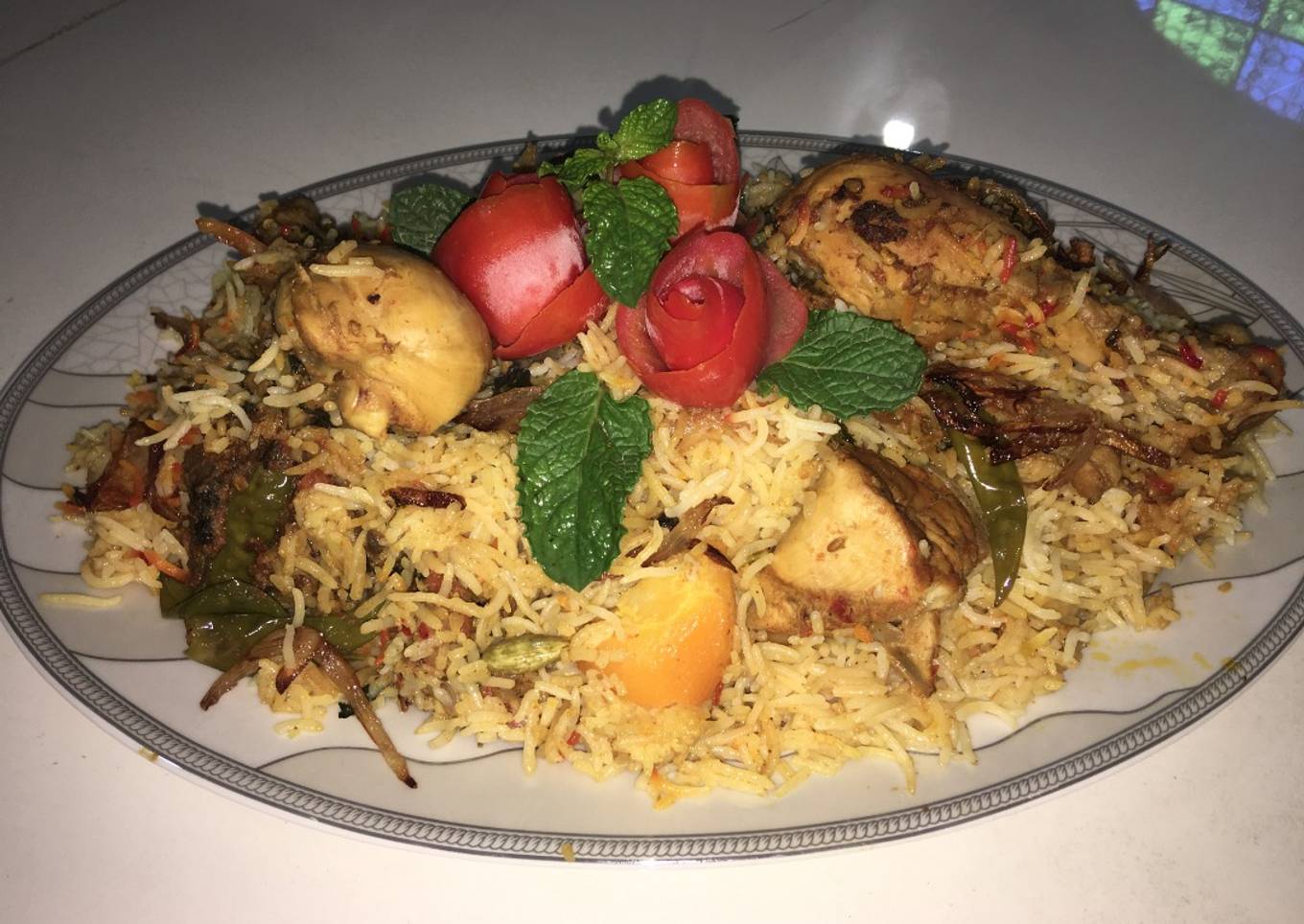 Chicken Aloo Biryani #KokabandCookpad