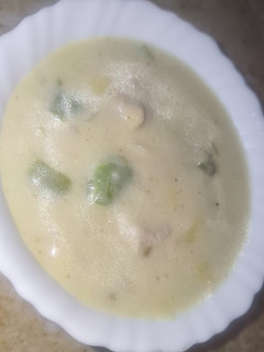 صورة لوصفة شوربة كريمة الدجاج