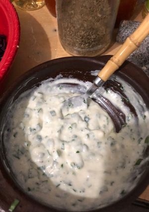 Una foto de Salsa de yogurt