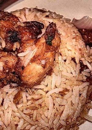 চিকেন গার্লিক রাইস রেসিপির প্রধান ছবি