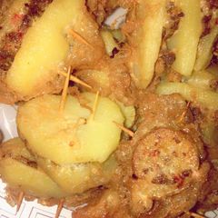 A picture of Potato pie.