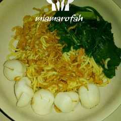 Bakmi Jawa Bakso Ikan রেসিপির প্রধান ছবি