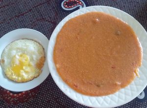 Una foto de Harina de maíz (polenta) sazonada
