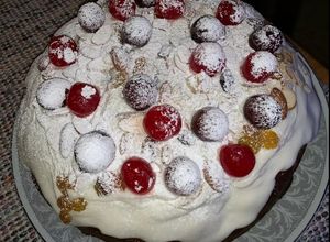 Una foto de Budín blancaflor