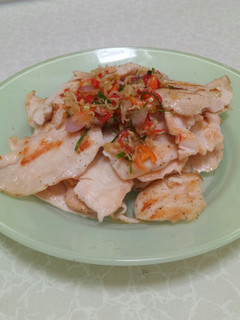 Foto resep Ayam Sei Sambal Matah - menu diet