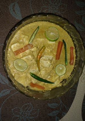 A picture of Shahi Paneer.