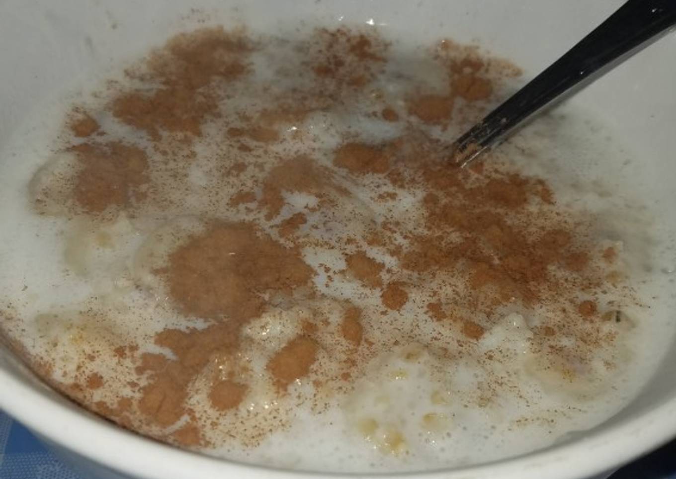 Avena con leche