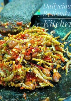 Foto resep Sambal Tericang (Teri, kacang) huhah 😄