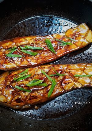 Foto resep Donburi Terong Bakar