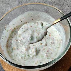 A picture of Upvas chutney.