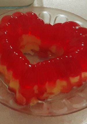 عکسی از دستور کاسترد با ژله