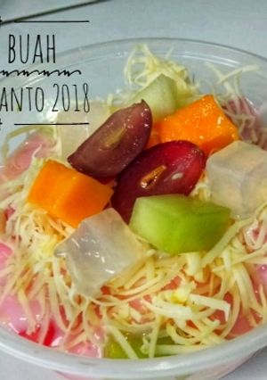 Foto resep Salad Buah Keju Bang Anto