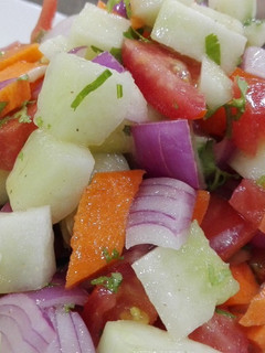 A picture of Afghan Salad.