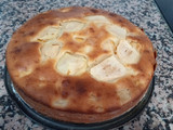 Bizcocho de manzana y kiwi