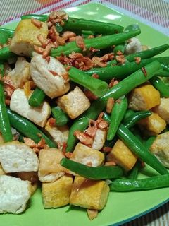 Foto resep Tumis buncis tahu