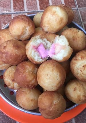 Foto resep Donat bola strawberry