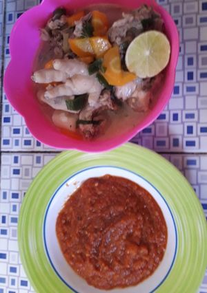 Foto resep Sop singkong ceker
