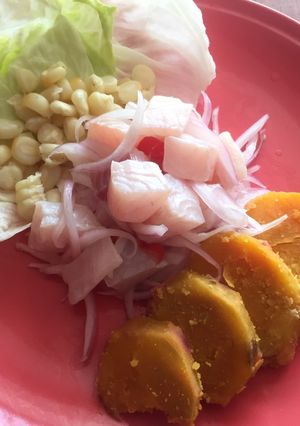 Una foto de Ceviche de Tilapia