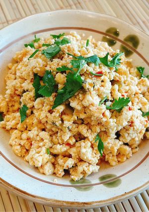 Hình của món Óc Đậu Xào Rong Kombu (Phổ Tai).