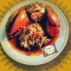 A picture of Crab curry.