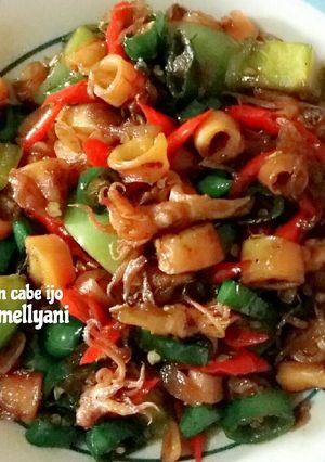 Foto resep Cumi asin cabe ijo