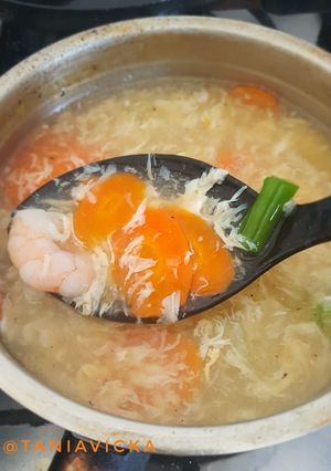 Foto resep Sup Udang Telur