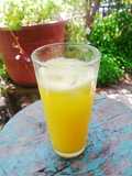 Jugo de naranja miel