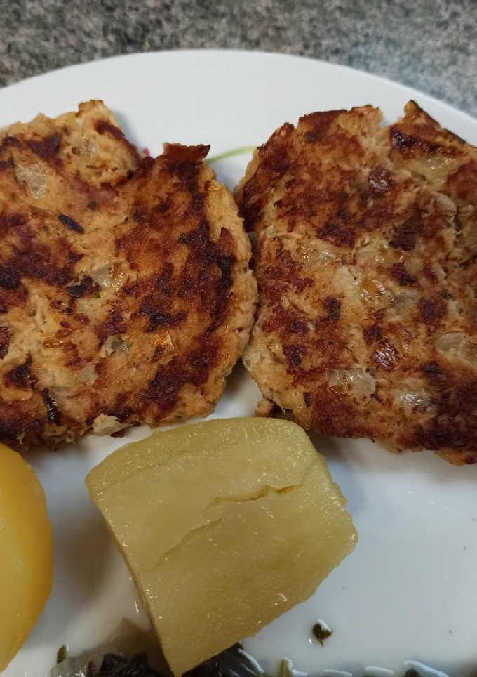 Una foto de Hamburguesas de atún