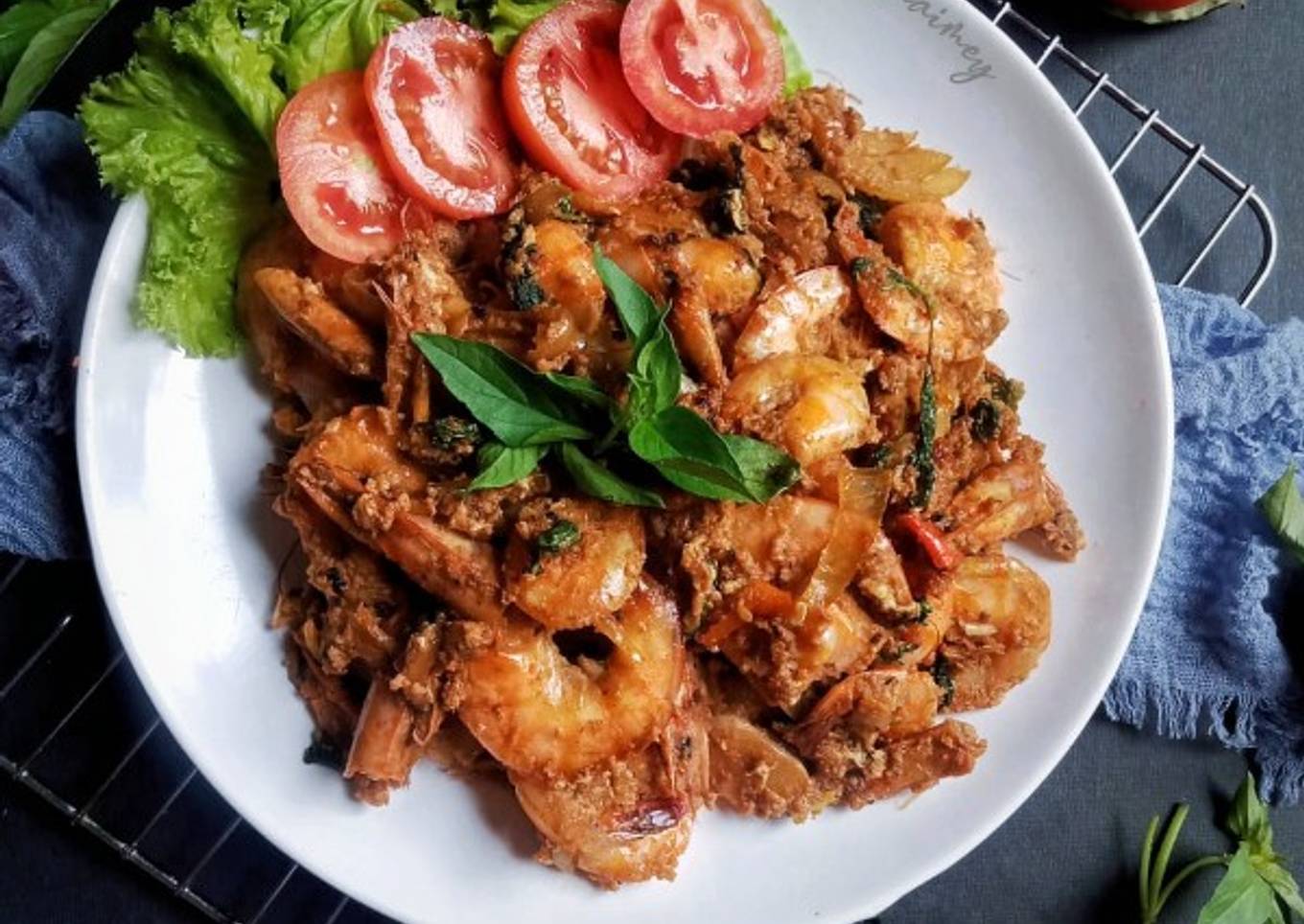 Udang Saos Telur