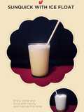 Sunquick with Ice Float