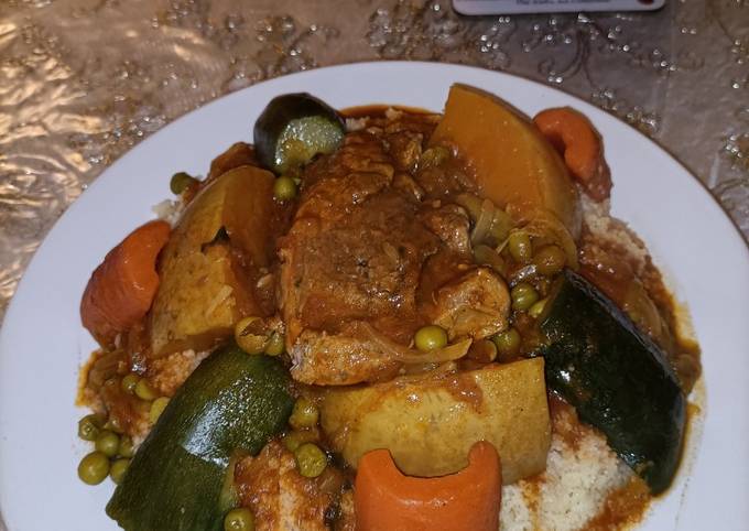 Moroccan couscous