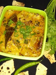 राजस्थानी पापड़ की सब्जी (Rajasthani papad ki sabzi recipe in Hindi) रेसिपी मुख्य फोटो