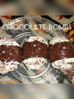 A picture of Chocolate Bombs.