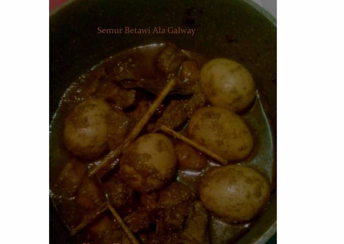 Semur Betawi Ala Galway