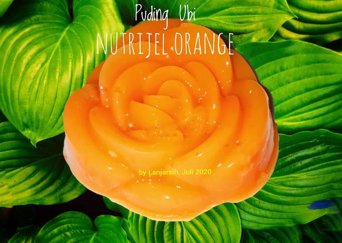 Puding Ubi Nutrijel Orange