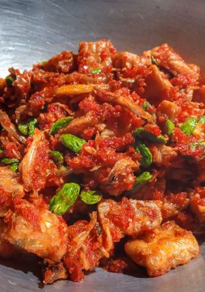 Foto resep Balado tempe teri pete