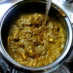 Palak paneer A picture of Palak paneer.