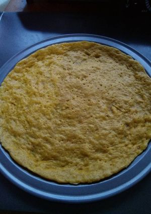 Foto resep Pizza dough tipis (low carb/ketofy)