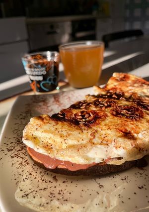Foto di Omelette dolce con banana 🍌 🍳