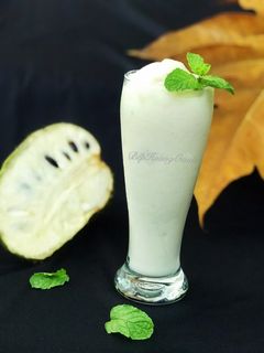 Hình của món Sinh Tố Mãng Cầu.