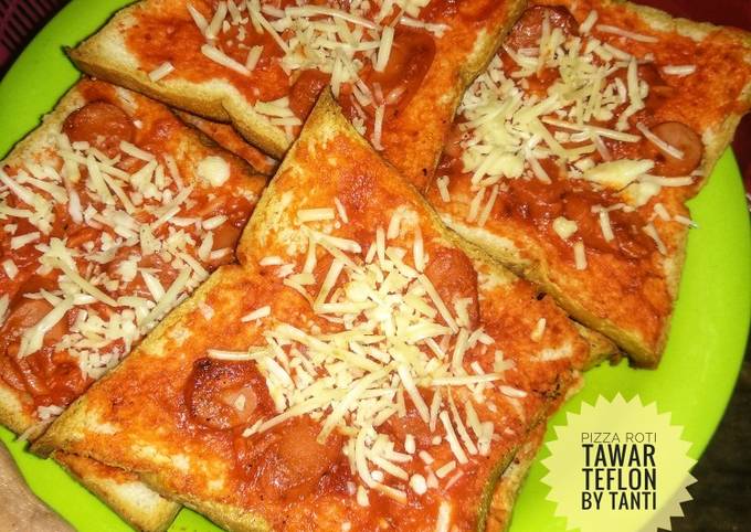 Resep Pizza Roti Tawar Teflon Oleh Tanti Widya Cookpad