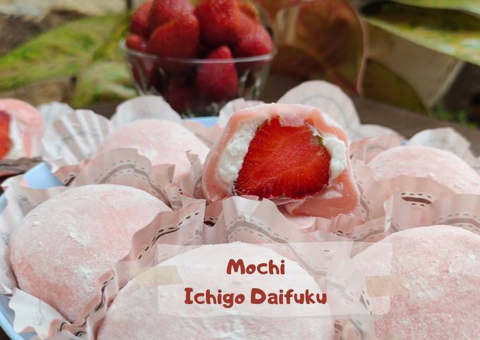 Resep Mochi Ichigo Daifuku Strawberry Oleh Dapoerummza Cookpad 5600