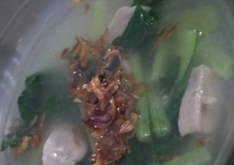 Resep Sayur bening sawi ijo, Bisa Manjain Lidah