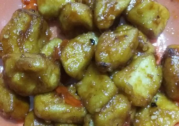 Resep Tumis Tahu pedas manis Anti Gagal